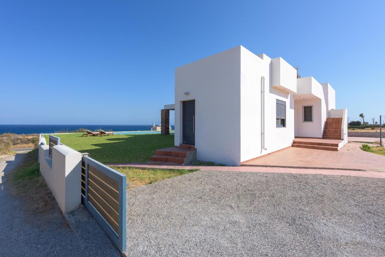 Cristelia Seafront & Pool Villa 拉卡尼亚 外观 照片