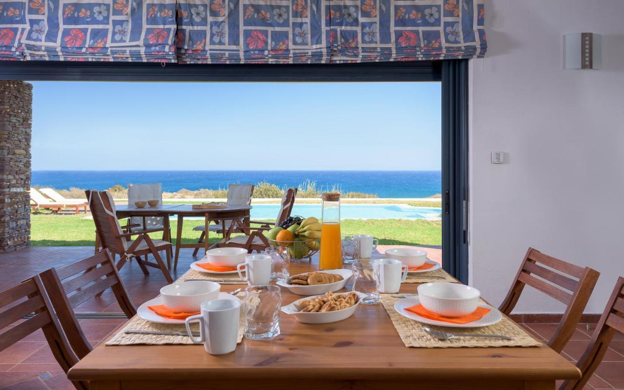 Cristelia Seafront & Pool Villa 拉卡尼亚 外观 照片