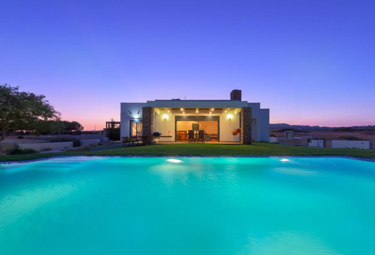 Cristelia Seafront & Pool Villa 拉卡尼亚 外观 照片